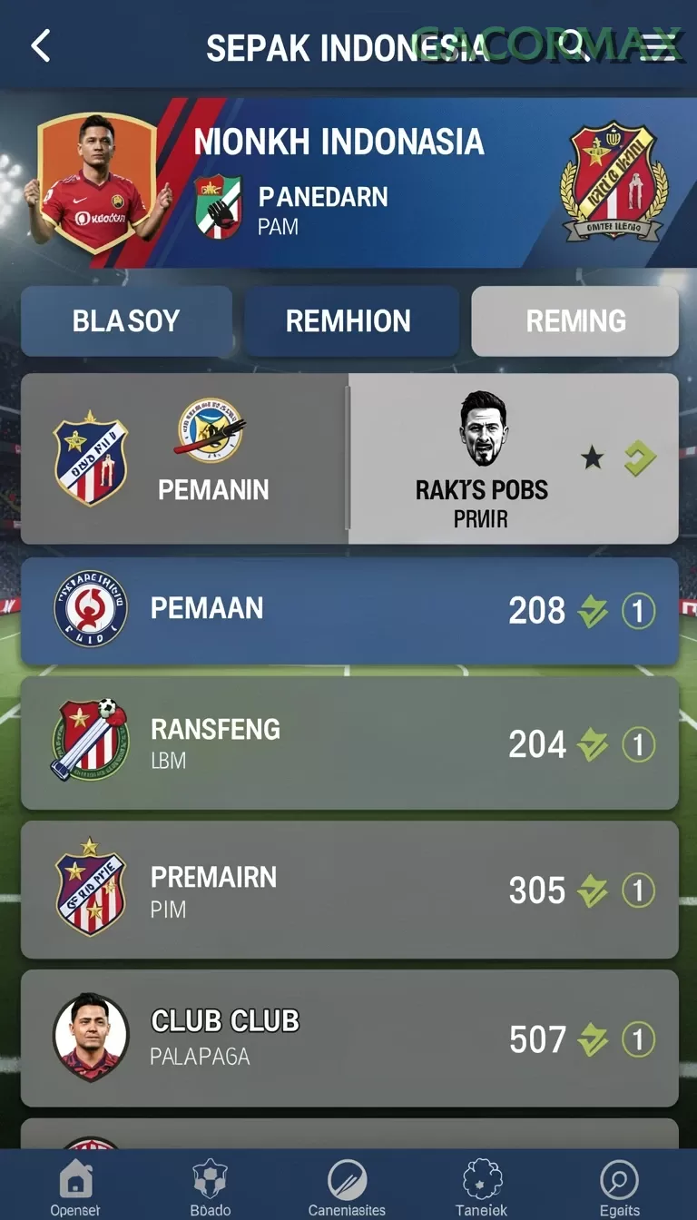 Cuplikan layar WAJAN4D — halaman utama