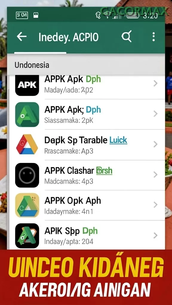 Cuplikan layar IDRKING — pengaturan akun